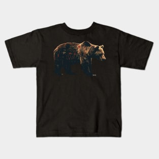 Grizzly Bear Ecology Kids T-Shirt